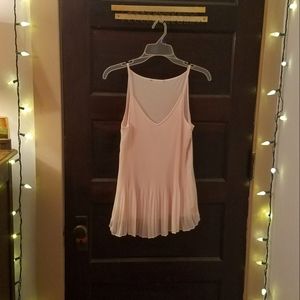 Flowy Pale Pink Tank Top